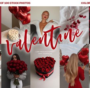Valentine's Day 100 Stock Photos