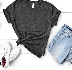 Bella canvas tshirt mockup dark grey featuring bella canvas mockup, bella