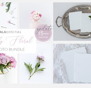 Floral Wedding Photo Bundle
