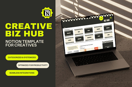 Creative Biz Hub Notion Template