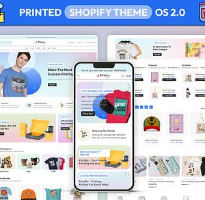 T-shirt Printing | Shopify Theme