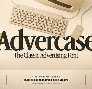 Advercase Font