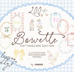 Bowette: Whimsical Frames & Papers