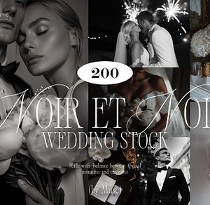 Noir Et Noir 200 Wedding Photos