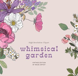 Whimsical Garden Patterns & Prints