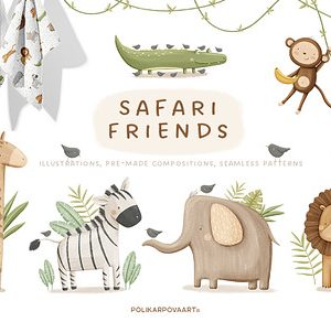 Safari Friends Animals collection