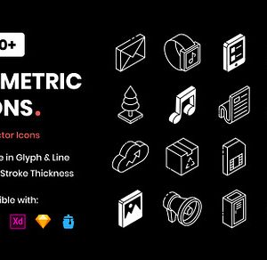 2000+ Isometric Icons Set