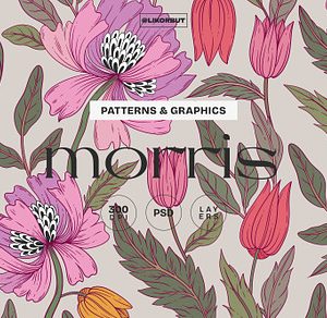 Morris Floral Pattern and Motifs