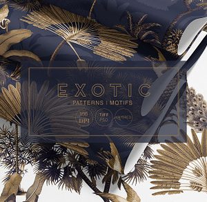 Exotic, Elegant Tropical Prints