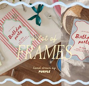 Whimsical Watercolor Frames