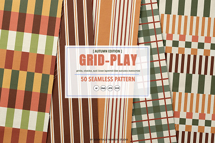 Autumn Plaid & Stripe Patterns