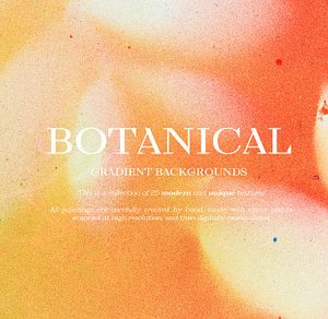 Botanical Gradient Textures