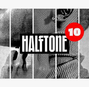 Classic Halftone Photo Effects