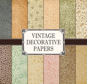 Vintage Decorative Papers