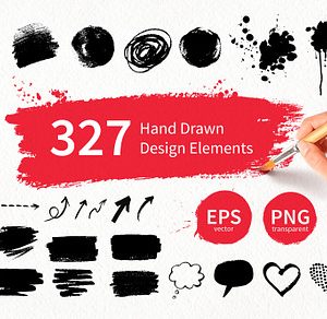 Grunge Design Elements