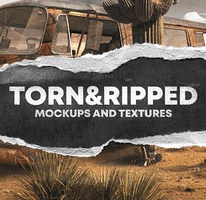TORN&RIPPED PAPER TEXTURE PACK