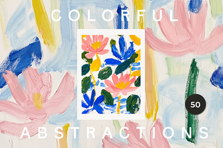 COLORFUL ABSTRACT Prints & Textures