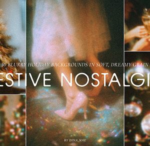 Festive Nostalgia Photo Backgrounds