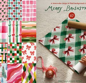 Patterned Christmas backgrounds