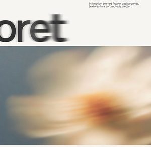 FLORET Blur Flower Backgrounds