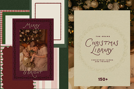Vintage Christmas Cards & Frames