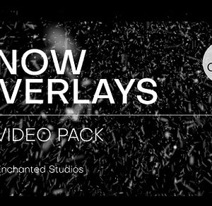 Snow Overlay Loops - 4K Video Pack