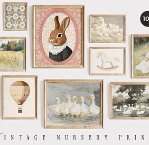 VINTAGE NURSERY PRINTS