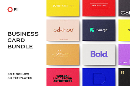 Business Card Logo Template Bundle
