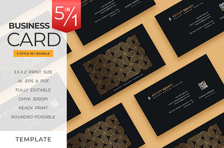 Modern Luxury Business Card - V.1