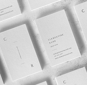 Clementine Business Card Template