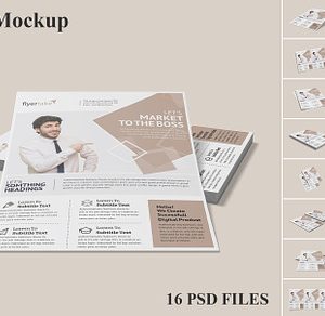 A4 Flyer Mockup - Poster - Brochure