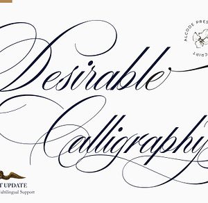 Desirable Calligraphy