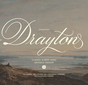 ED Drayton - Classic script