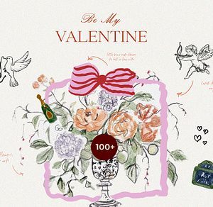 Hand Drawn Valentine's Day Icons