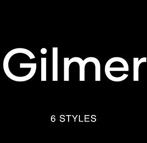 Gilmer – Geometric Sans Serif
