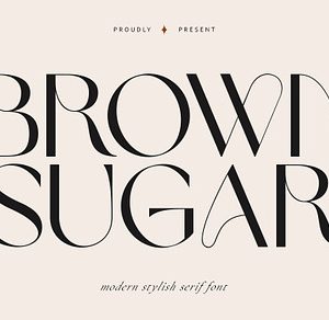 Brown Sugar | Modern Stylish