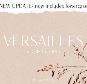 Versailles | A Classic Sans
