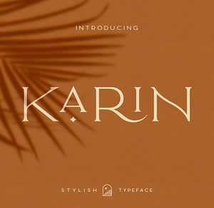 Elegant Karin - Stylish Typeface