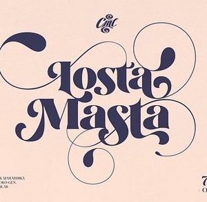 Losta Masta - Playful Serif Family